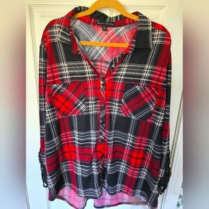 NWOT- Plaid Shirt